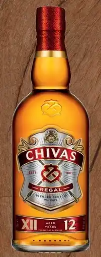 Mitra Chivas Regal 12 Yrs Scotch Blended | 70 CL aanbieding