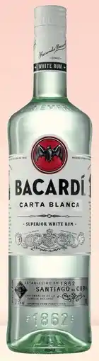Mitra Bacardi Carta Blanca | 100 CL aanbieding