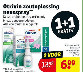 Kruidvat Otrivin zoutoplossing neussprav aanbieding