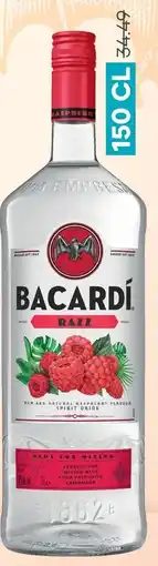 Mitra Bacardi Razz | 150 CL aanbieding