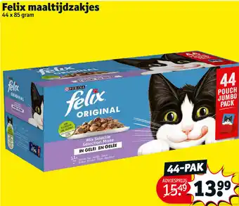 Kruidvat Felix maaltijdzakjes aanbieding