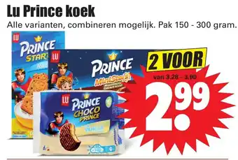 Dirk LU Prince koek 2*150-300g aanbieding