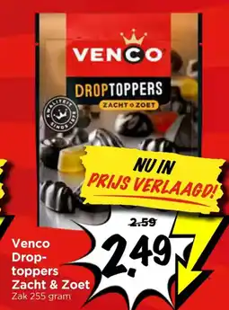 Vomar Voordeelmarkt Venco Drop-toppers aanbieding