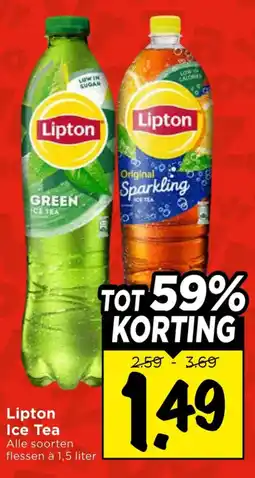 Vomar Voordeelmarkt Lipton Ice Tea aanbieding