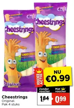 Vomar Voordeelmarkt Cheestrings aanbieding