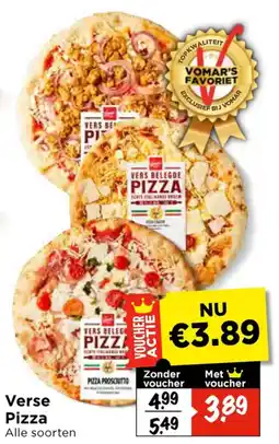 Vomar Voordeelmarkt Alle Verse Pizza aanbieding