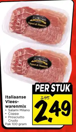 Vomar Voordeelmarkt Italiaanse Vleeswarenmix aanbieding
