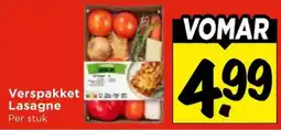 Vomar Voordeelmarkt Verspakket Lasagne aanbieding