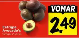Vomar Voordeelmarkt Avocado's aanbieding