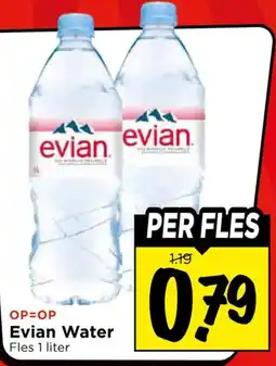 Vomar Voordeelmarkt Evian Water aanbieding