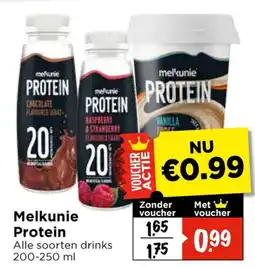 Vomar Voordeelmarkt Melkunie Protein aanbieding