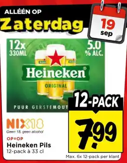 Vomar Voordeelmarkt Heineken Pils aanbieding