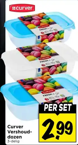 Vomar Voordeelmarkt Curver Vershoud-dozen aanbieding