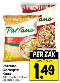 Vomar Voordeelmarkt Parrano Geraspte Kaas aanbieding