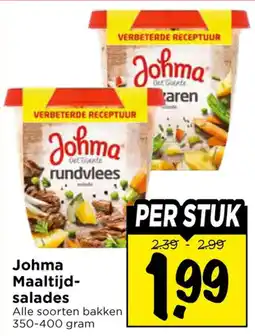 Vomar Voordeelmarkt Johma Maaltijd-salades aanbieding