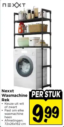 Vomar Voordeelmarkt Nexxt Wasmachine Rek aanbieding