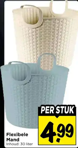 Vomar Voordeelmarkt Flexibele Mand aanbieding