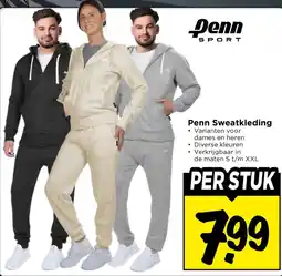 Vomar Voordeelmarkt Penn Sweatkleding aanbieding