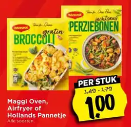 Vomar Voordeelmarkt Alle Maggi Oven, Airfryer of Hollands Pannetje aanbieding