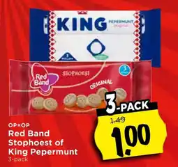Vomar Voordeelmarkt Red Band Stophoest of King Pepermunt aanbieding