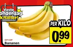 Vomar Voordeelmarkt Bananen aanbieding