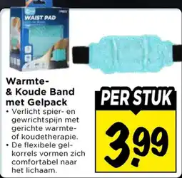 Vomar Voordeelmarkt Warmte- & Koude Band met Gelpack aanbieding