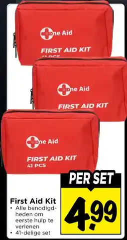 Vomar Voordeelmarkt First Aid Kit aanbieding