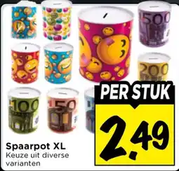 Vomar Voordeelmarkt Spaarpot XL aanbieding