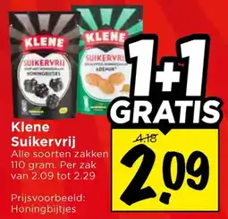 Vomar Voordeelmarkt Klene Suikervrij aanbieding