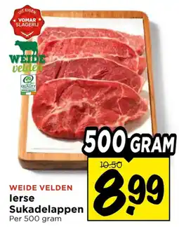 Vomar Voordeelmarkt Weide Velden Ierse Sukadelappen aanbieding