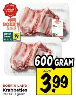 Vomar Voordeelmarkt Boer'n Land Krabbetjes aanbieding