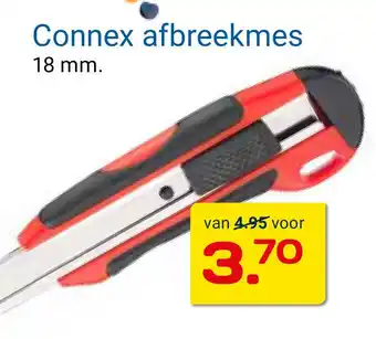 Kluswijs Connex afbreekmes aanbieding