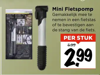 Vomar Voordeelmarkt Mini Fietspomp aanbieding