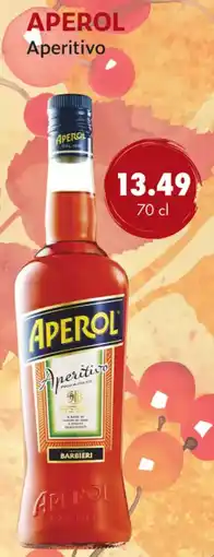 uw topSlijter Aperol Aperitivo aanbieding