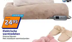 Action Elektrische warmtedeken aanbieding