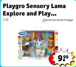 Kruidvat Playgro Sensory Lama Explore and Play Speelset aanbieding