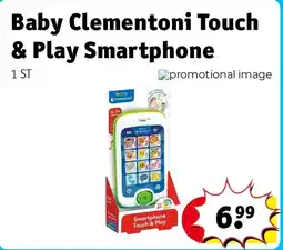 Kruidvat Baby Clementoni Touch & Play Smartphone aanbieding