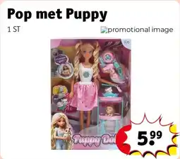 Kruidvat Pop met Puppy aanbieding