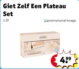 Kruidvat Giet Zelf Een Plateau Set aanbieding
