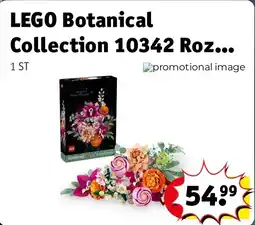 Kruidvat LEGO Botanical Collection 10342 Roze Boeket aanbieding