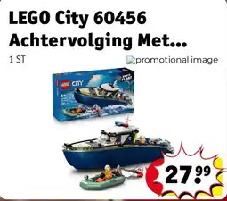 Kruidvat LEGO City 60456 Achtervolging Met Politieboot aanbieding