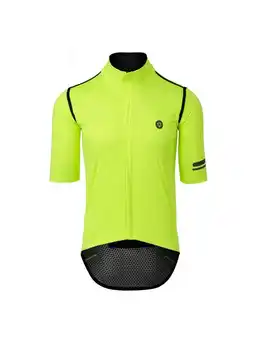 ANWB Agu Performance Regen Fietsshirt Heren Geel aanbieding