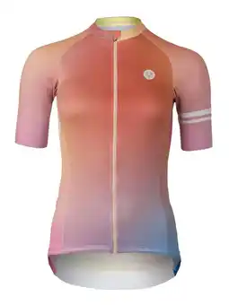 ANWB Agu Gradient Fietsshirt dames Roze aanbieding