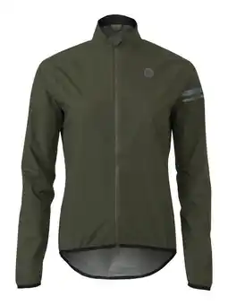 ANWB Agu Essential Regenjas Dames Groen aanbieding