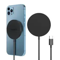 ANWB Accezz Draadloze Qi2 Oplader Zwart Zwart aanbieding