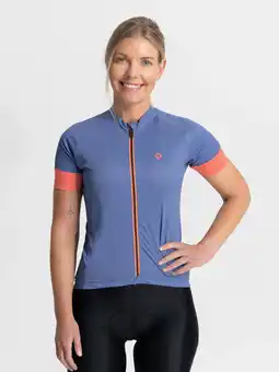 ANWB Rogelli Modesta Fietsshirt Korte Mouwen Dames Blauw aanbieding