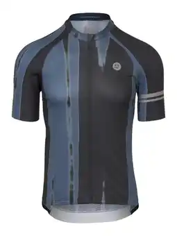 ANWB Agu Vertical Paint Fietsshirt heren Blauw aanbieding