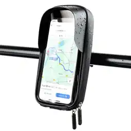 ANWB Imoshion Telefoonhouder Fiets Waterdicht Zonneklep Zwart aanbieding