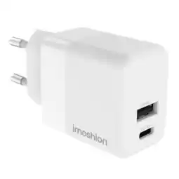 ANWB Imoshion Oplader USB-C & USB 20W Wit aanbieding