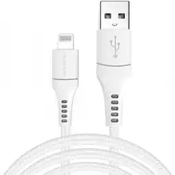 ANWB Imoshion Lightning naar USB kabel 3 meter Wit aanbieding